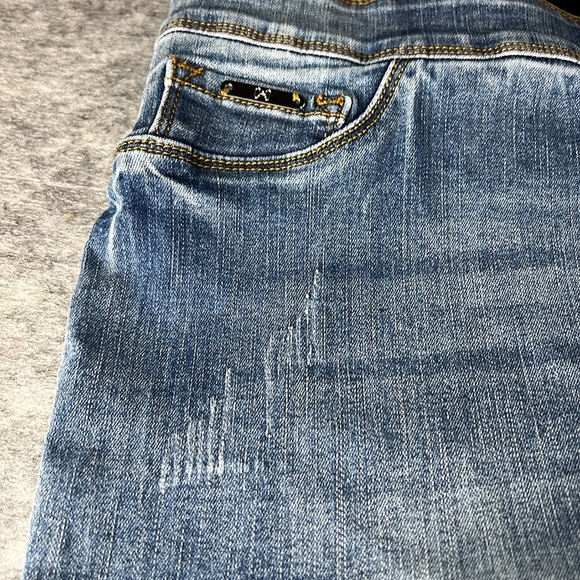 Coco + Carmen Jeans OMG Skinny Leg High Rise Stretch Denim Large 12-14 - Picture 14 of 16